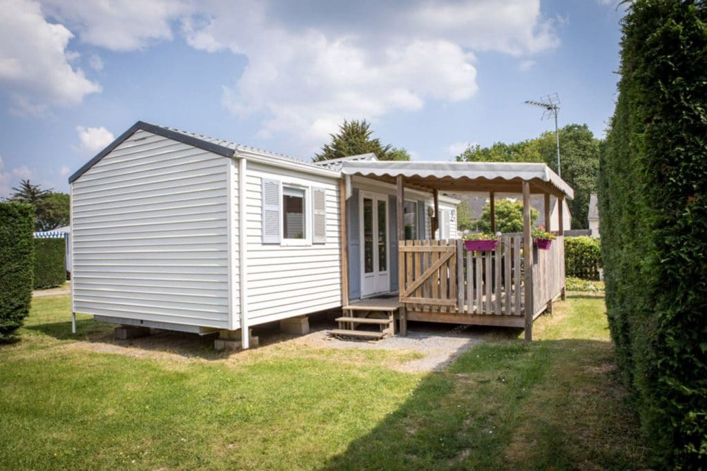 Mobil-home du camping 4 étoiles L'Île De Kernodet en Loire-Atlantique