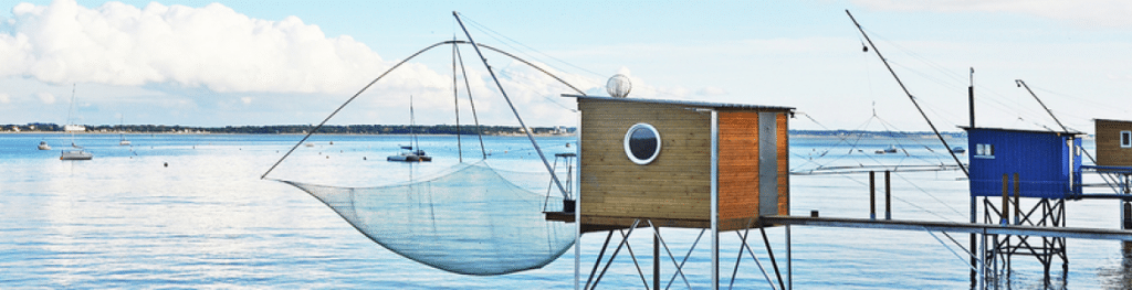 Cabanes de pêcheurs à Saint-Nazaire - Camping Paradis l'Île de Kernodet