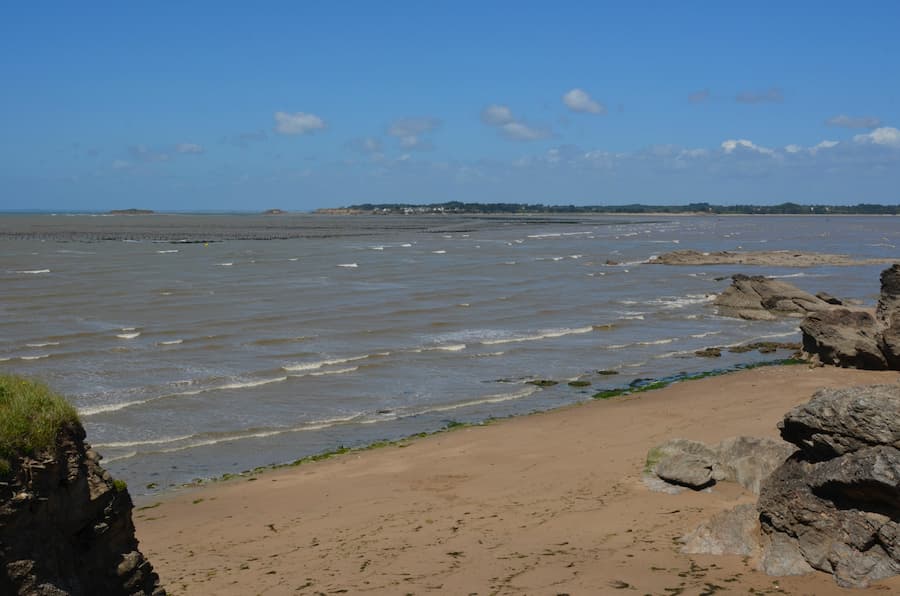 Plage de la baie de Pont-Mahé - Camping 4 étoiles Loire-Atlantique