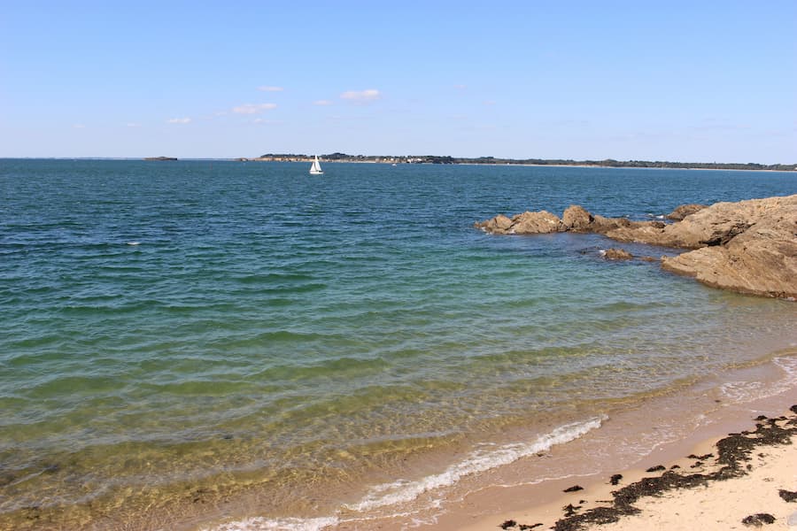 Plage de Sorlock à Mesquer-Quimiac - Camping Paradis l'Île de Kernodet