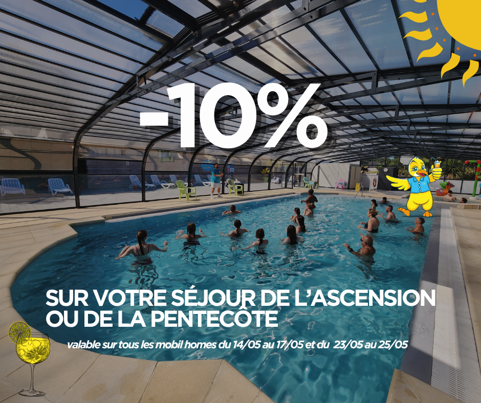 10% ascension pentecote